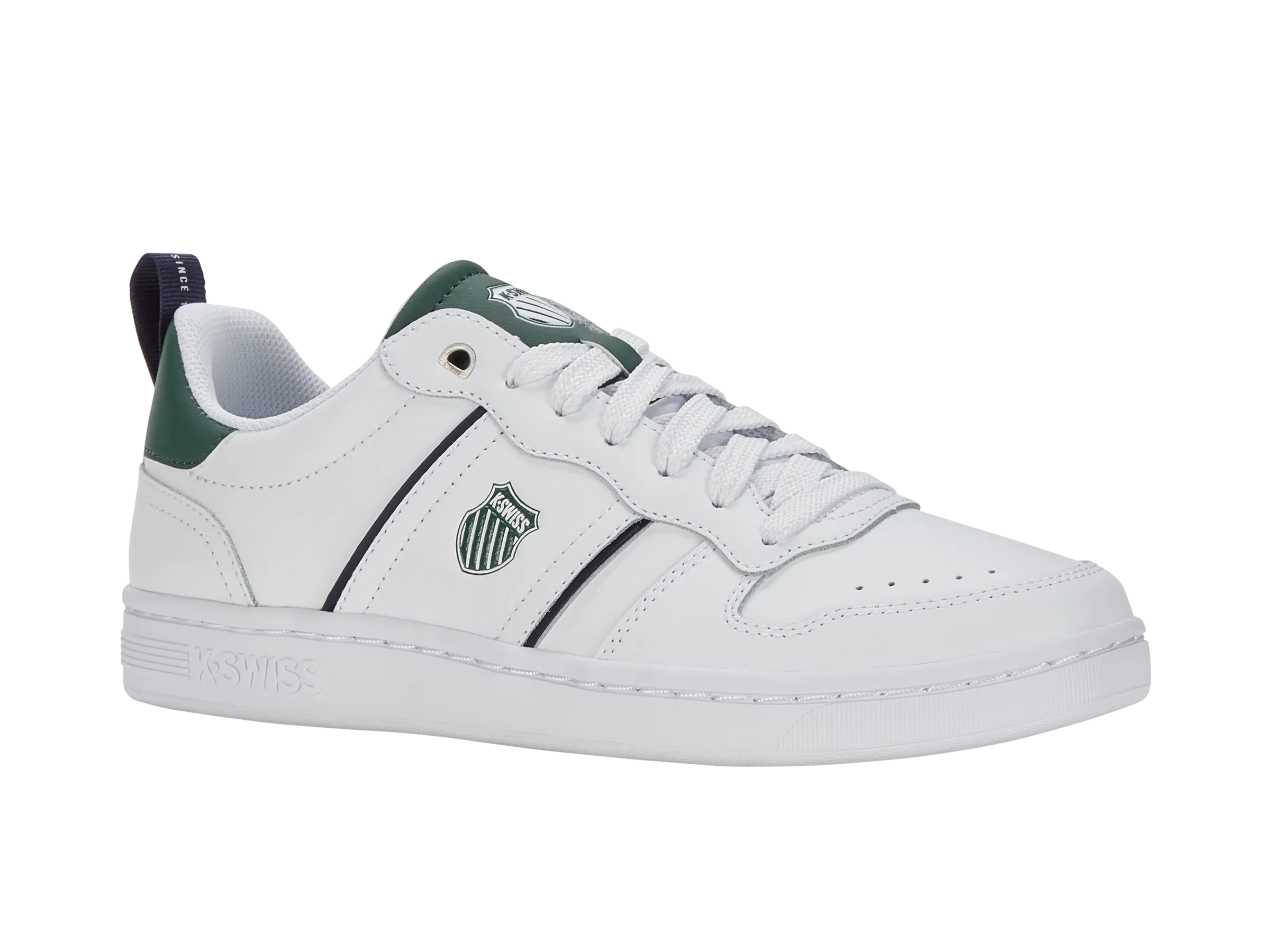 08903-193-M | LOZAN MATCH LTH | WHITE/POSY GREEN/PEACOAT