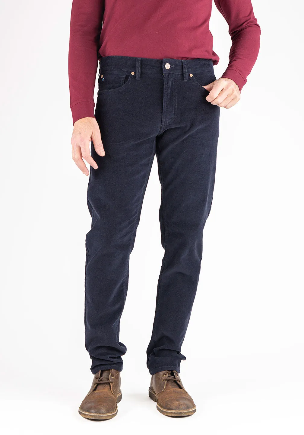 16W Stretch Corduroy Slim Fit 5-PKT Pants 