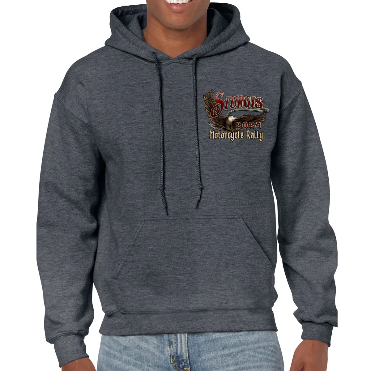 2024 Sturgis Motorcycle Rally Legendary Main Street Pullover Hoodie