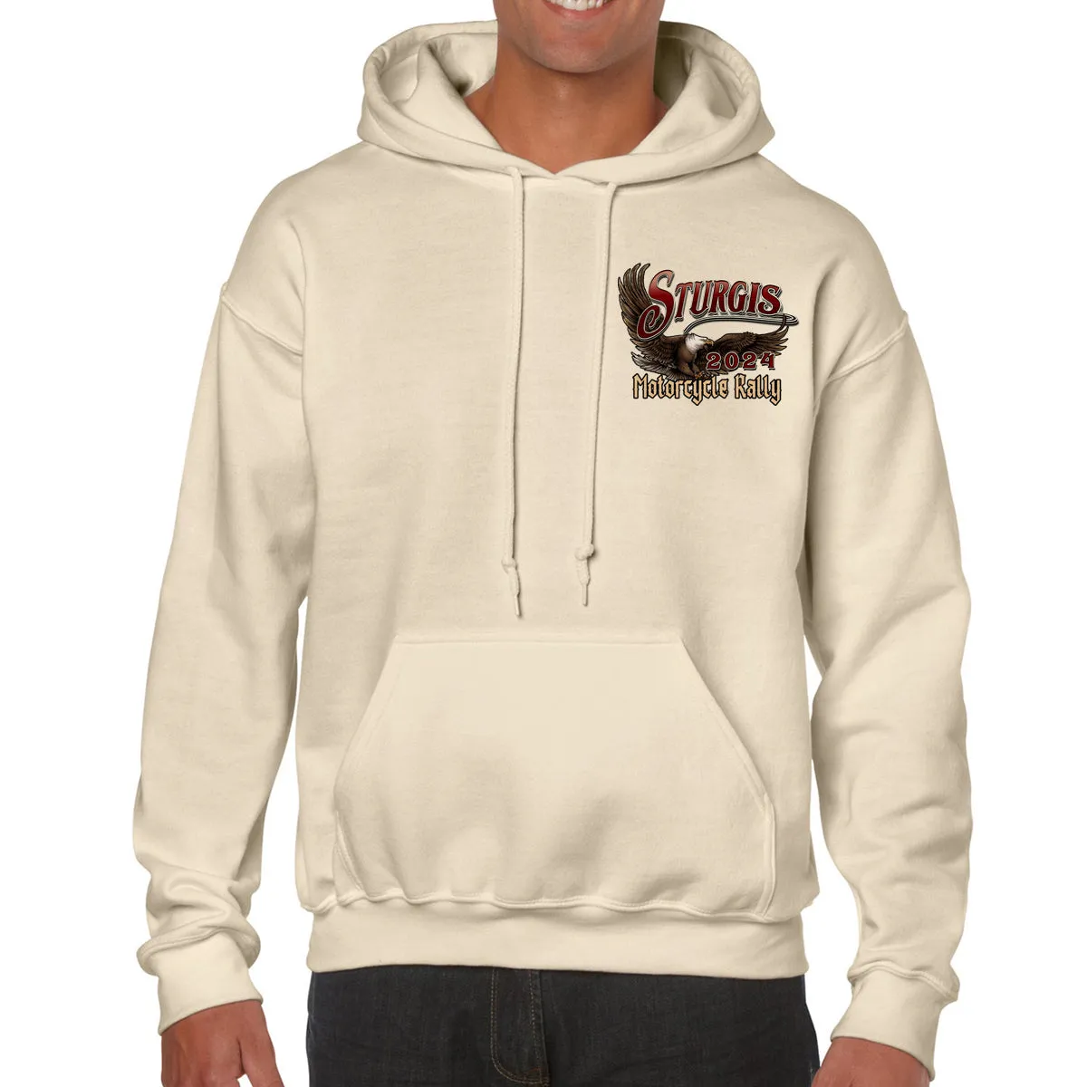 2024 Sturgis Motorcycle Rally Legendary Main Street Pullover Hoodie