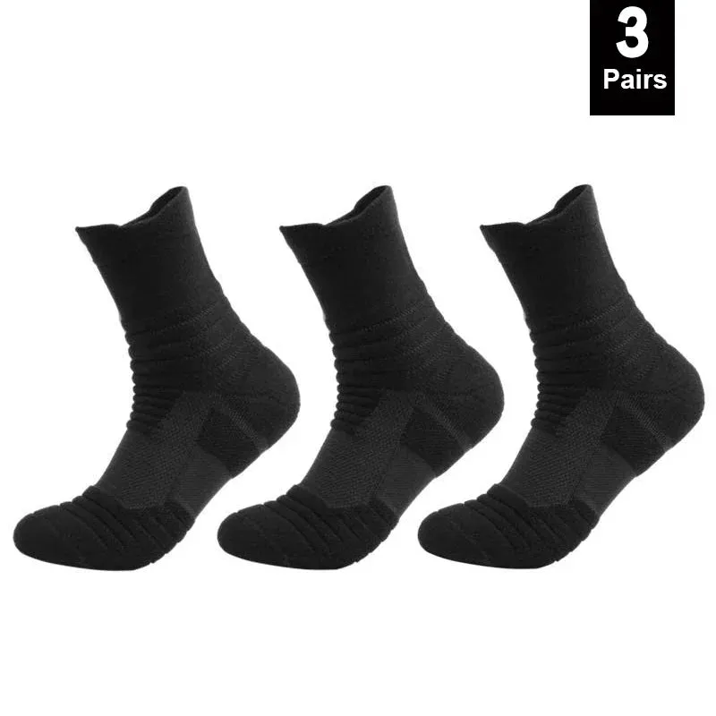 3 Pairs Anti-Slip Sports Socks for Men and Women