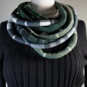 Accessories - Scarves - Collarette - Plaid - Green