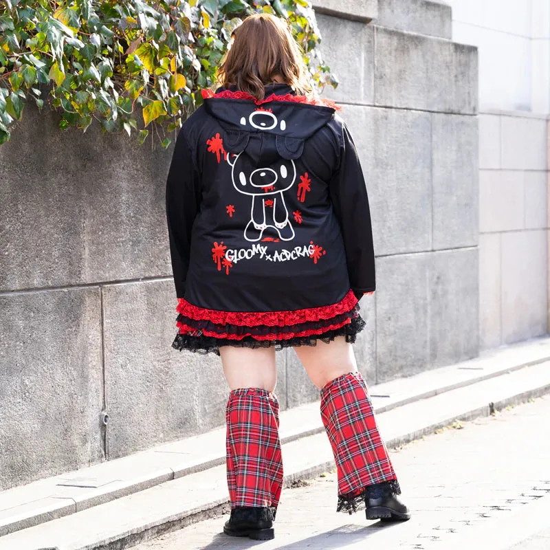 ACDC RAG & Gloomy Bear plus size dark leg warmers