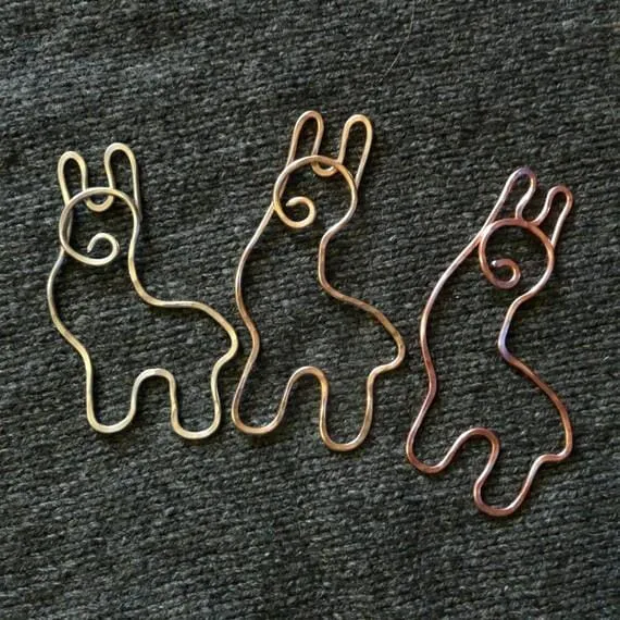 Adorable Alpaca Shawl Pin