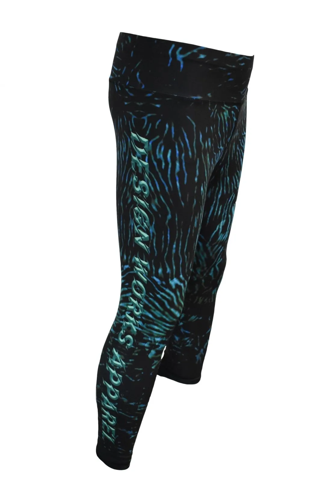 Adult UV Protective Fishing Leggings Tights Skins - Deep Sea