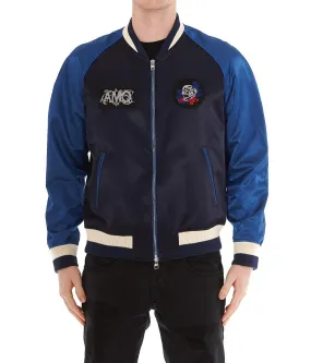 Alexander McQueen Embroidered Bomber Jacket