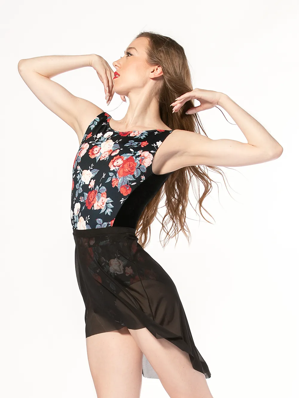 Allison Bed of Roses Leotard RTW