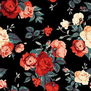 Allison Bed of Roses Leotard RTW