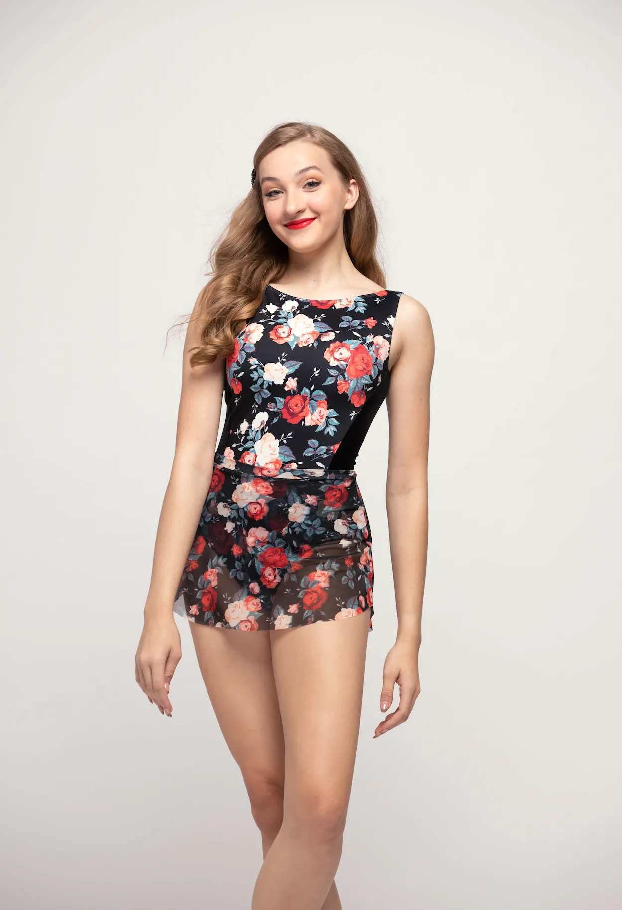 Allison Bed of Roses Leotard RTW