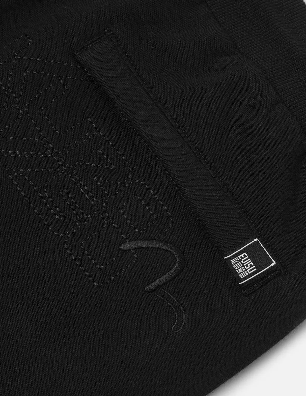 Allover Logo Stitching Regular Fit Quilting Sweatpants