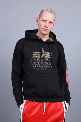 Alpha Industries Camo TPU Hoodie - Black