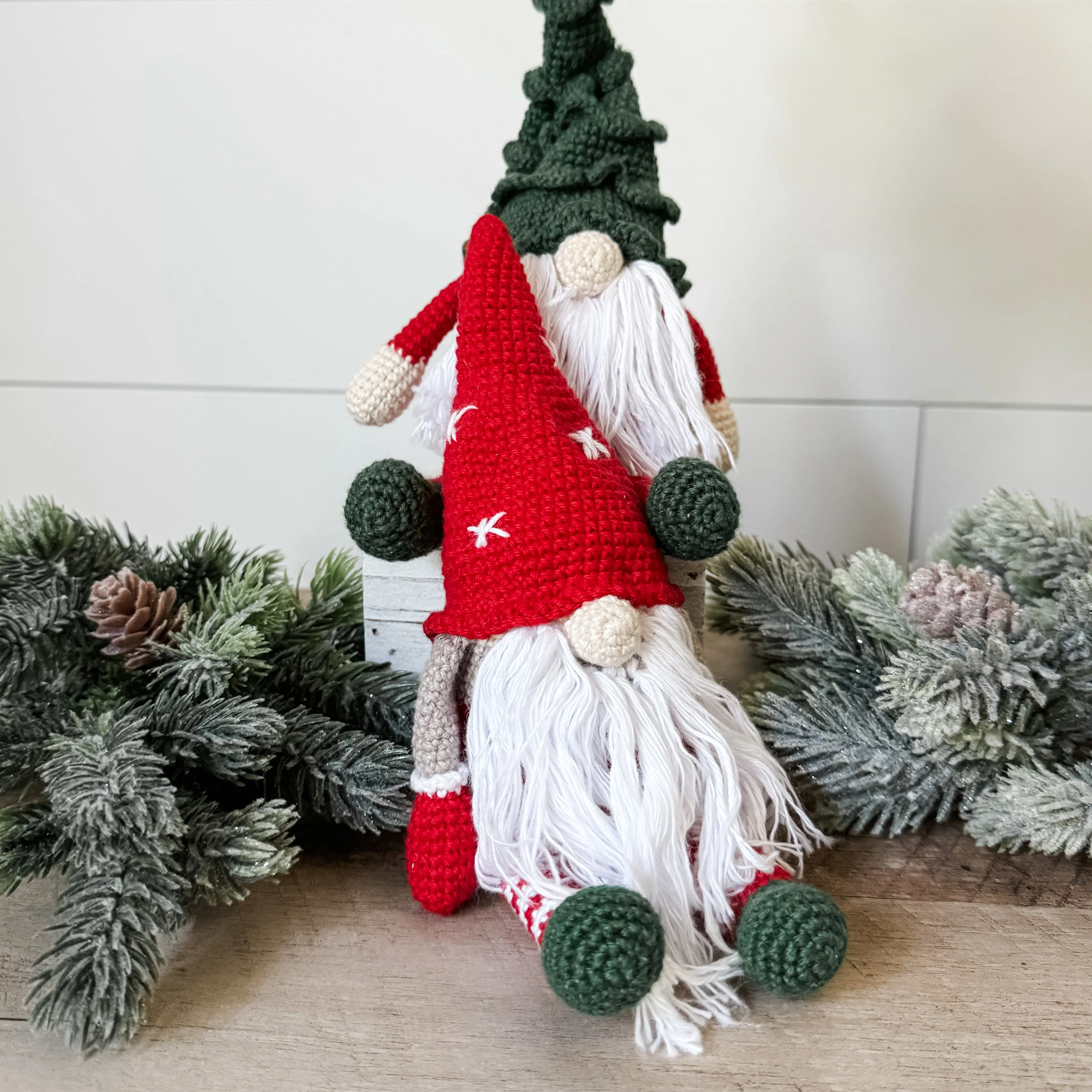 Amigurumi Gnome with Red Hat