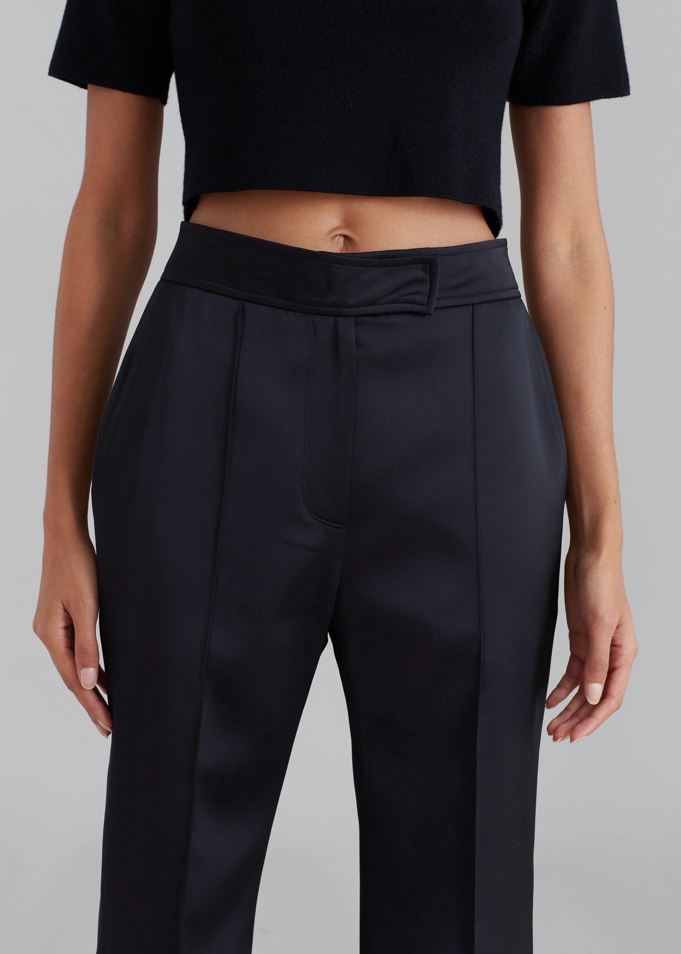 Angelica Flare Pants - Black