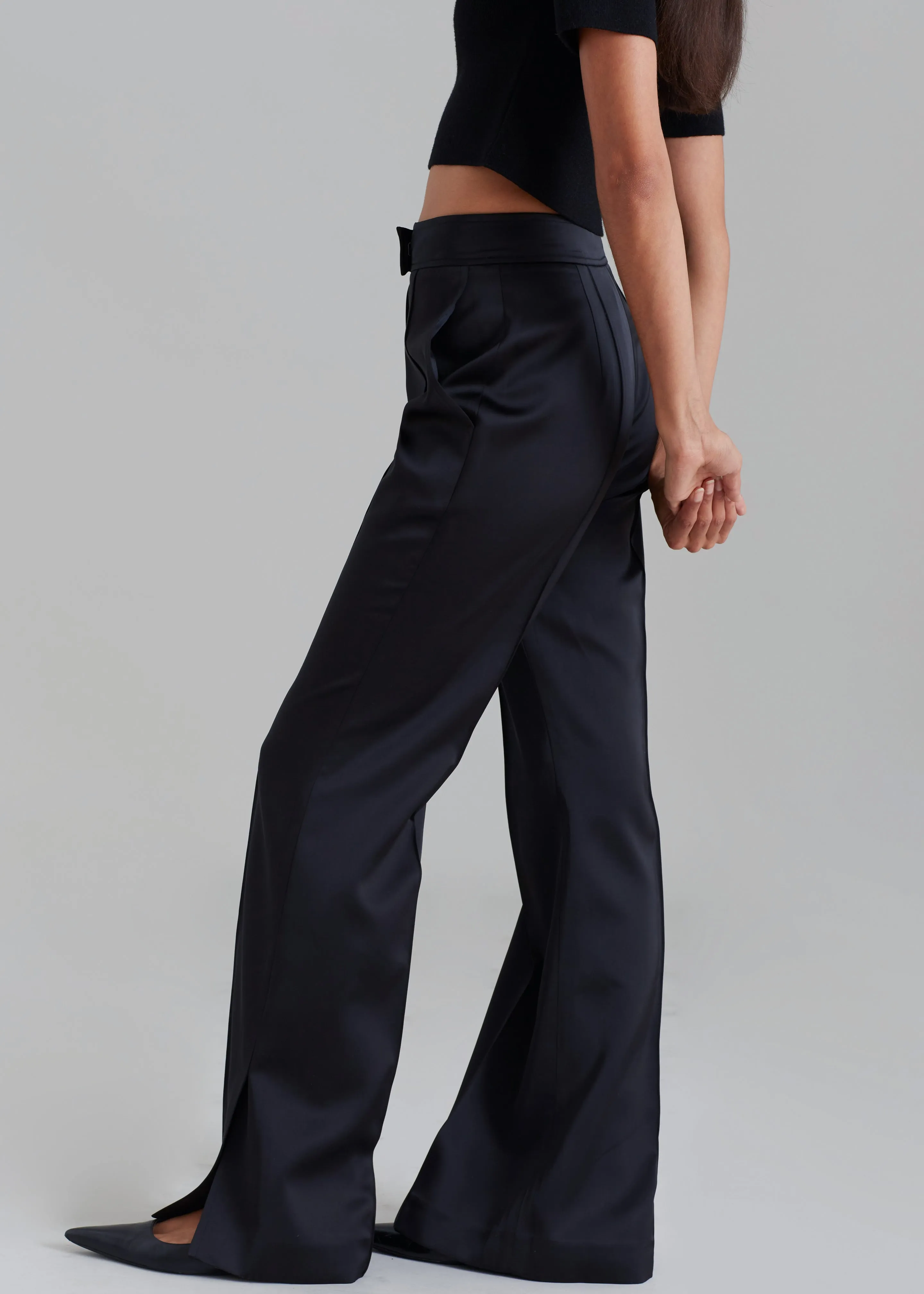 Angelica Flare Pants - Black