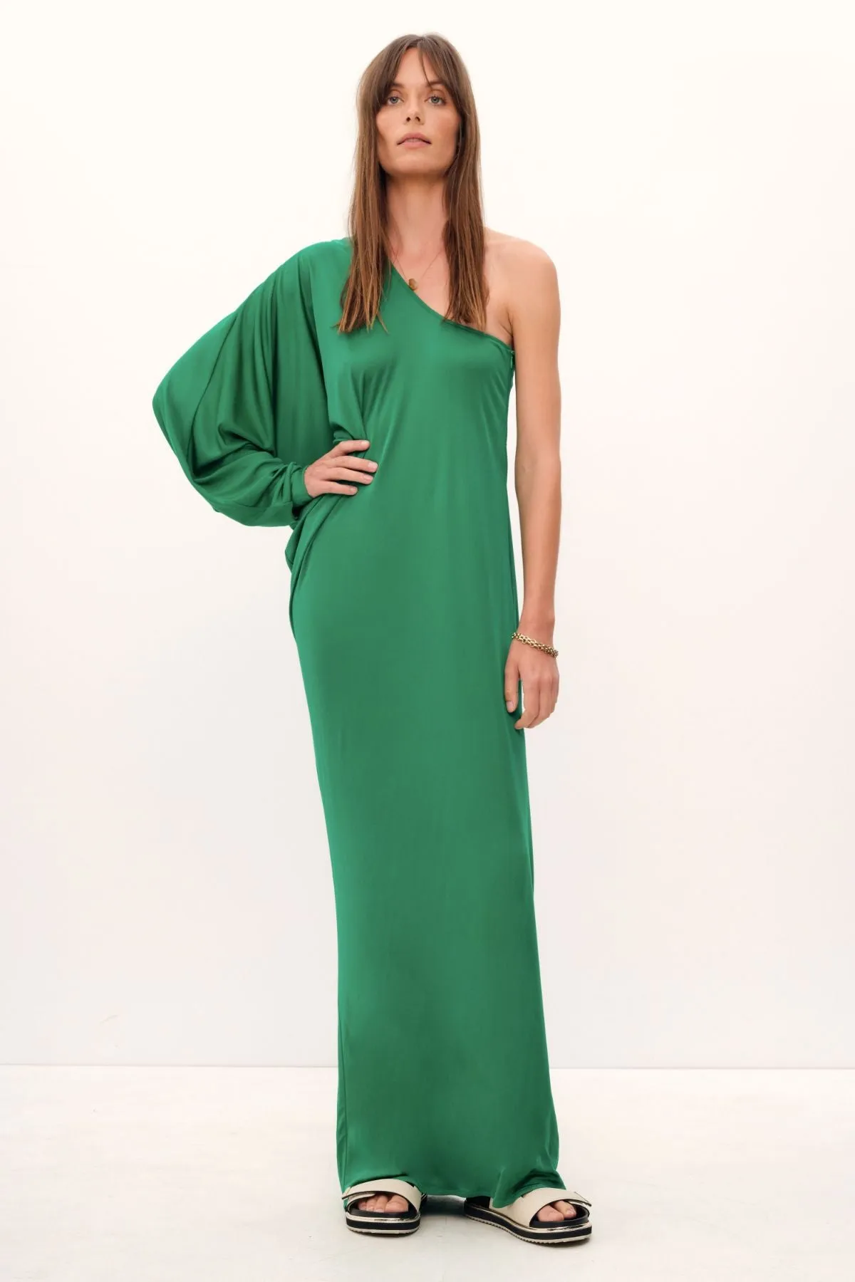 Aphrodite One Shoulder Gown