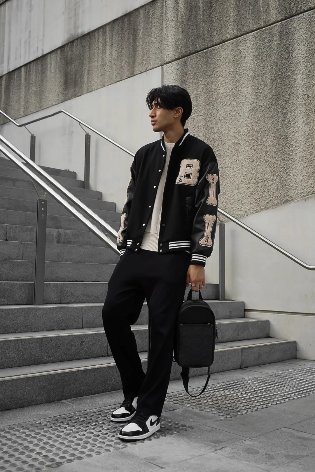 B Bone Bomber Jacket