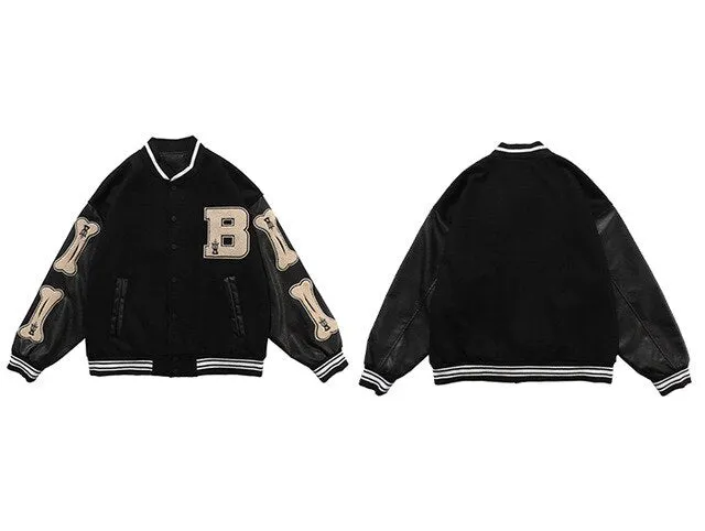 B Bone Bomber Jacket