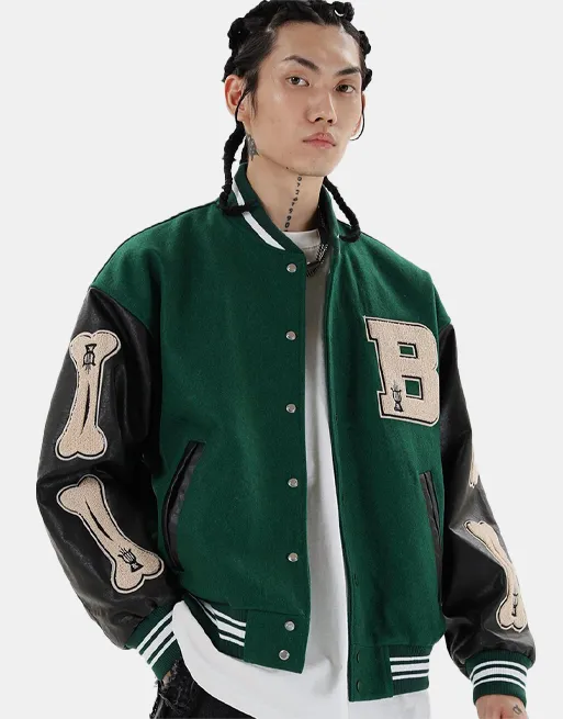 B Bone Bomber Jacket