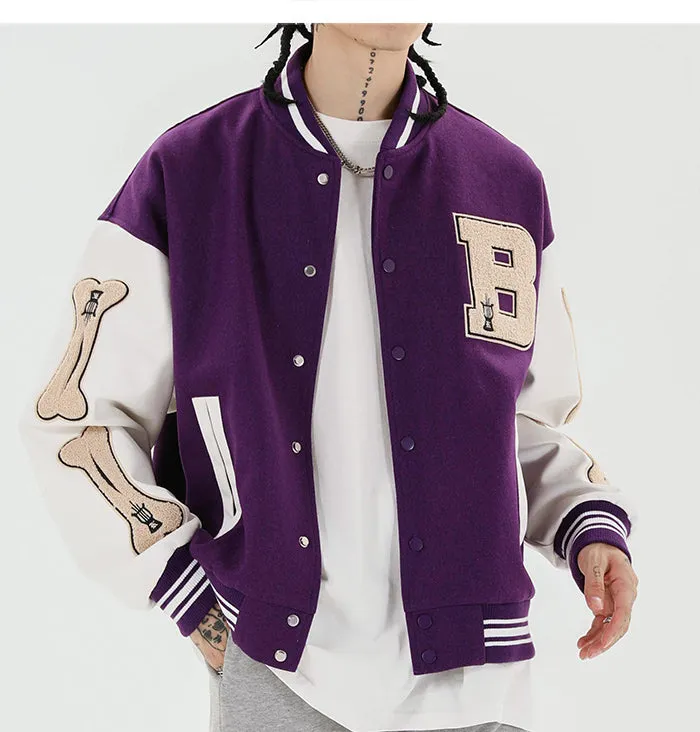 B Bone Bomber Jacket