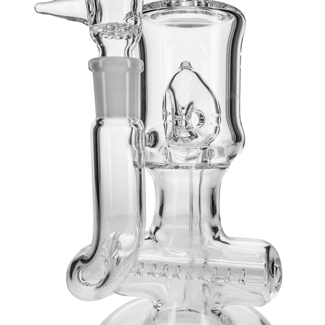 B. Wilson | Mini Inline Perc Recycler Bong