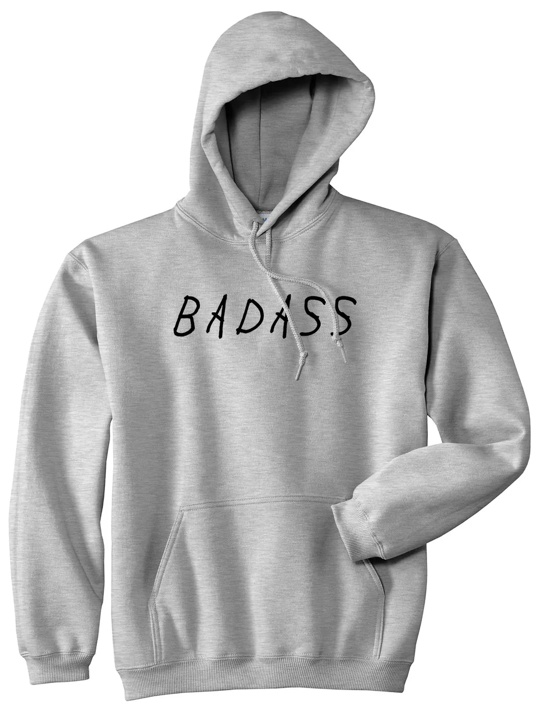 Badass Mens Pullover Hoodie