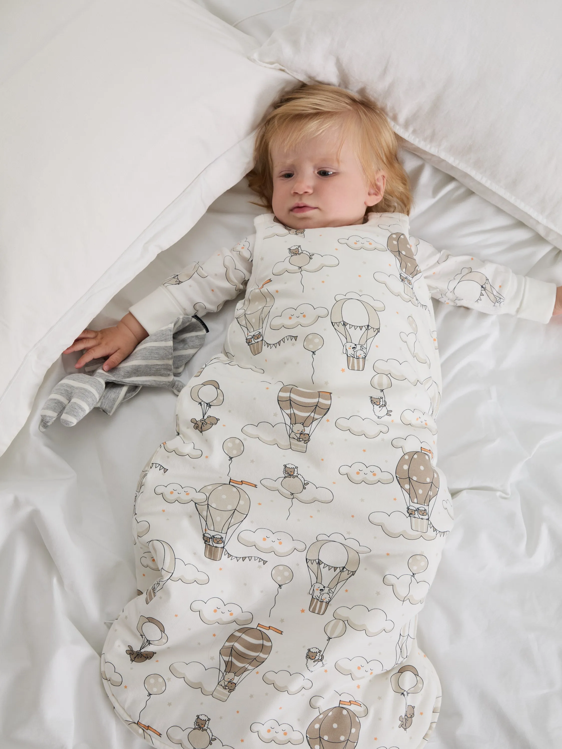 Balloon Print Baby Sleeping Bag