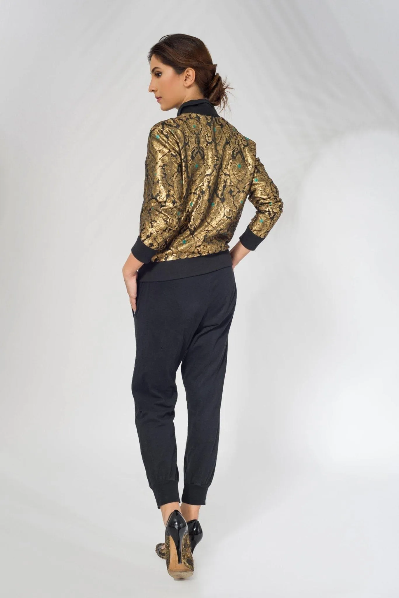 Banarasi Bomber Jacket