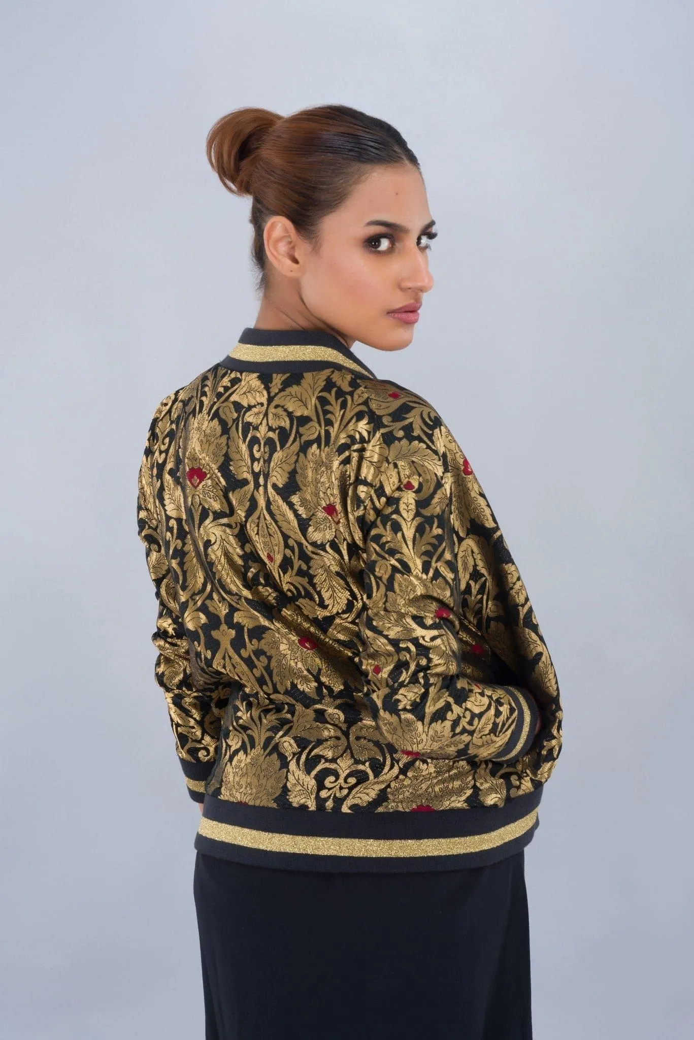 Banarasi Bomber Jacket