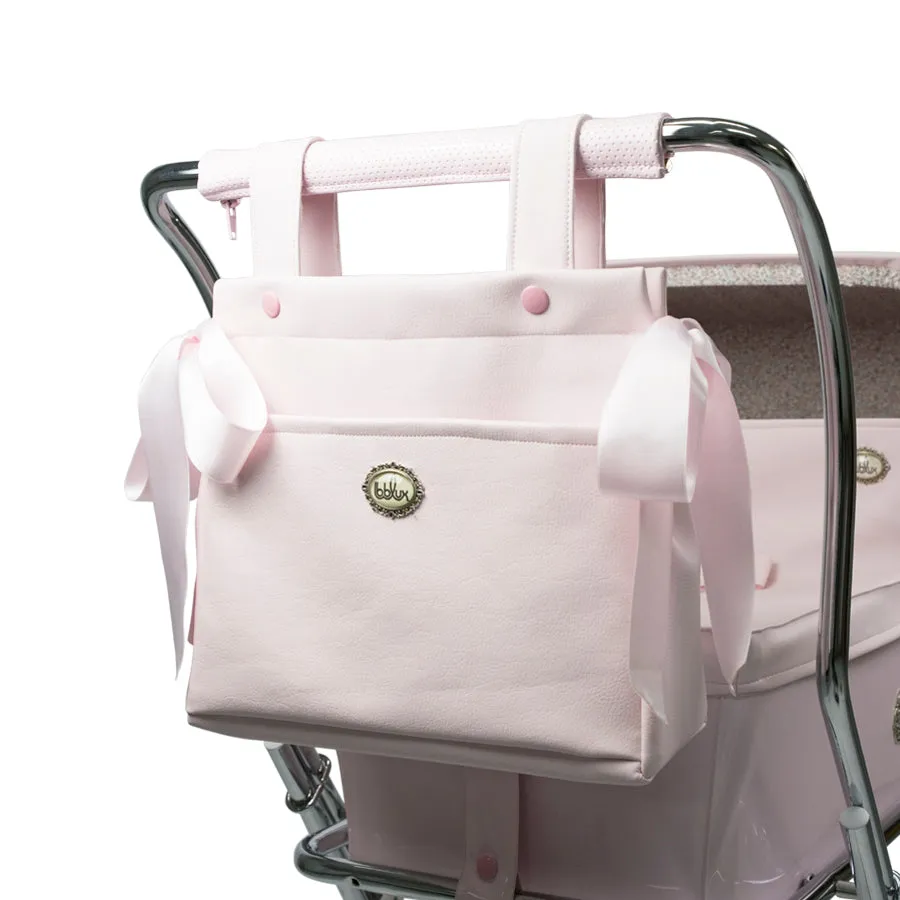 BebeLux Spanish Pale Pink'Sweet Big' Doll's Pushchair  -WINTER SET