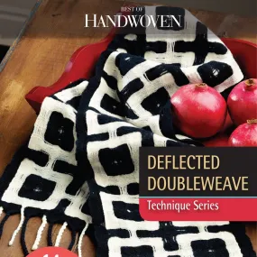 Best of Handwoven Technique Series: Deflected Double Weave eBook (Printed version)