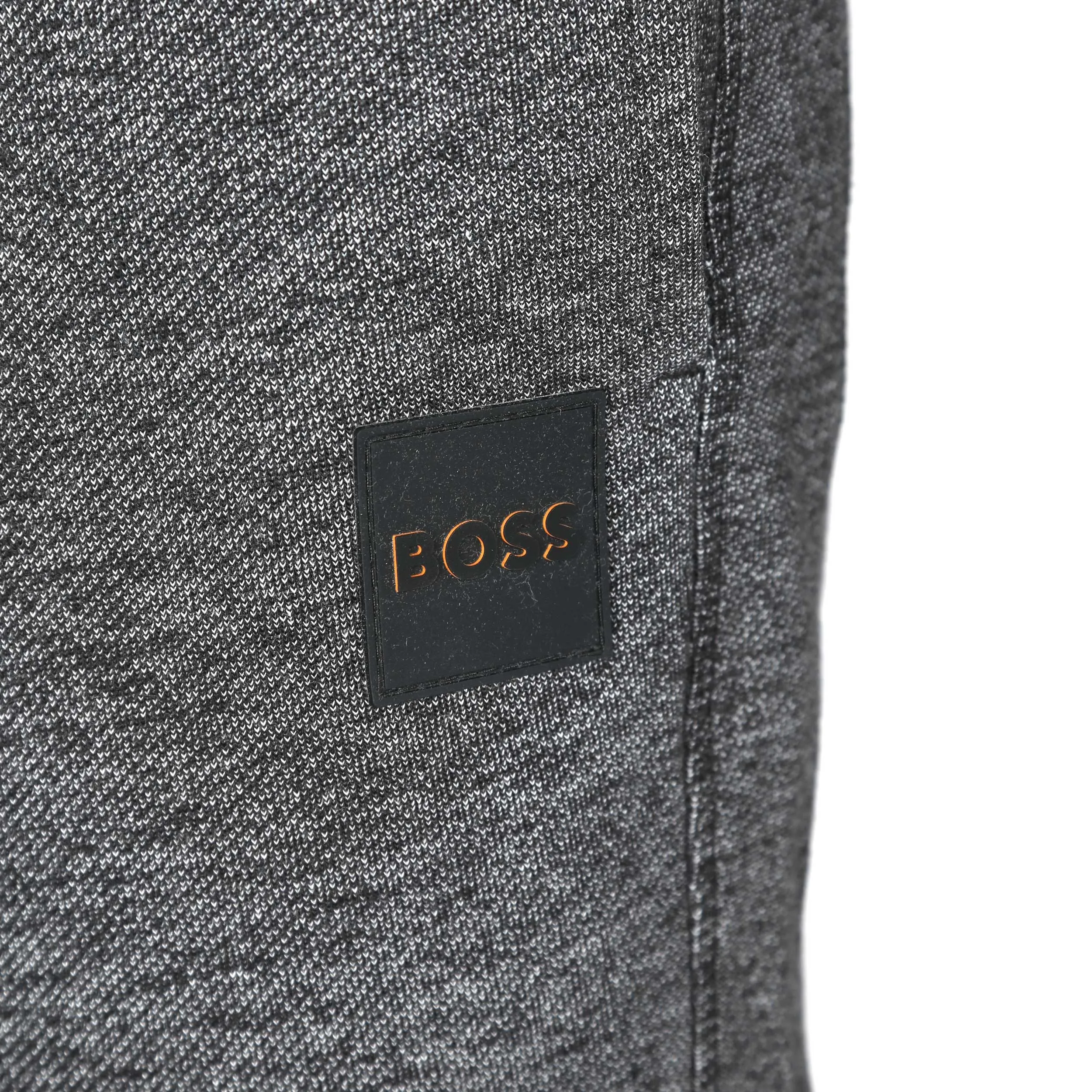 BOSS Seheather Sweat Pant in Black Marl