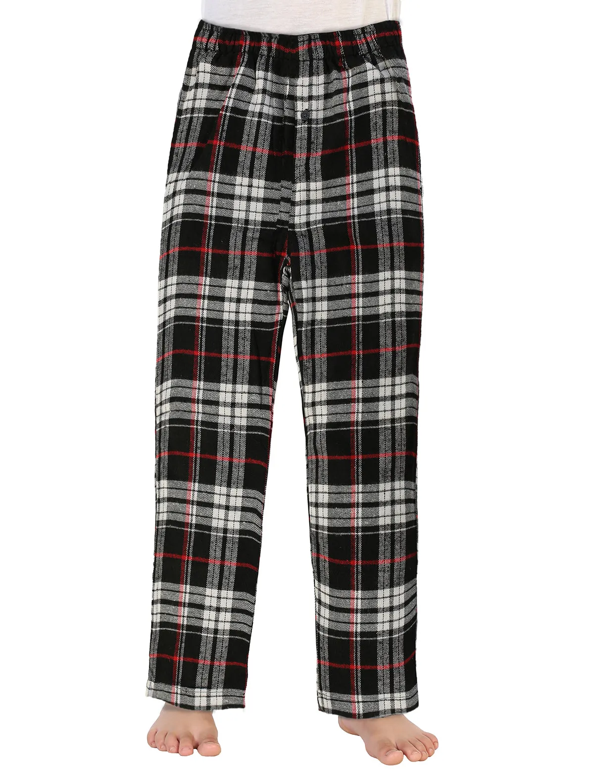 Boy's (8-18) Plaid Flannel Pajama Pants