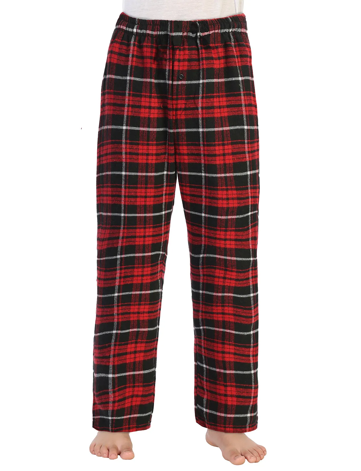 Boy's (8-18) Plaid Flannel Pajama Pants