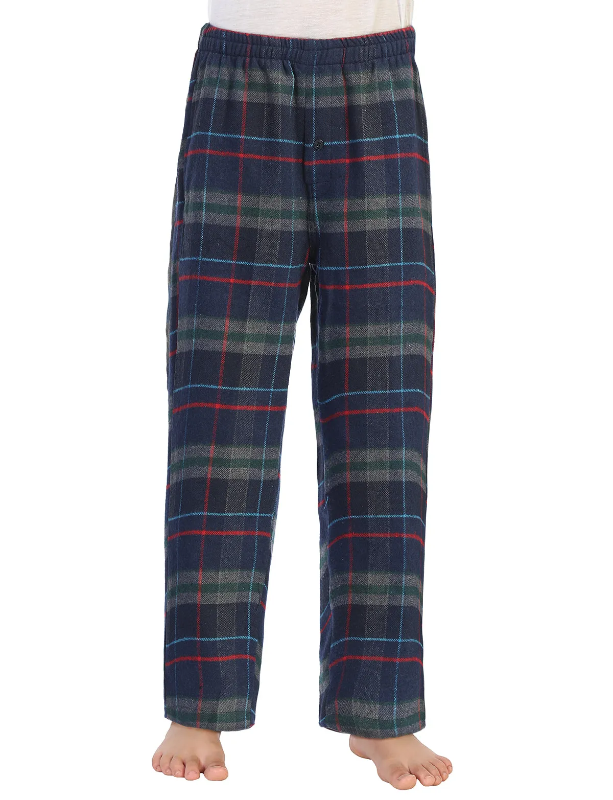 Boy's (8-18) Plaid Flannel Pajama Pants