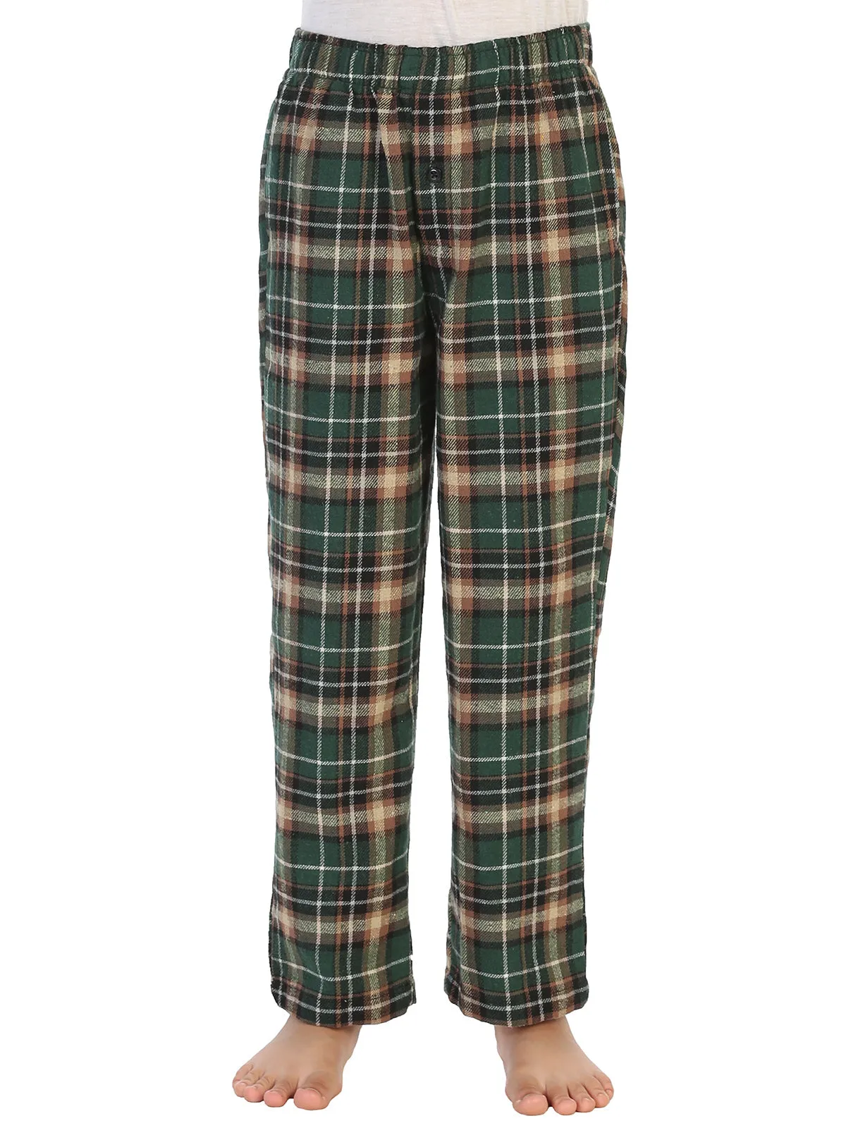 Boy's (8-18) Plaid Flannel Pajama Pants