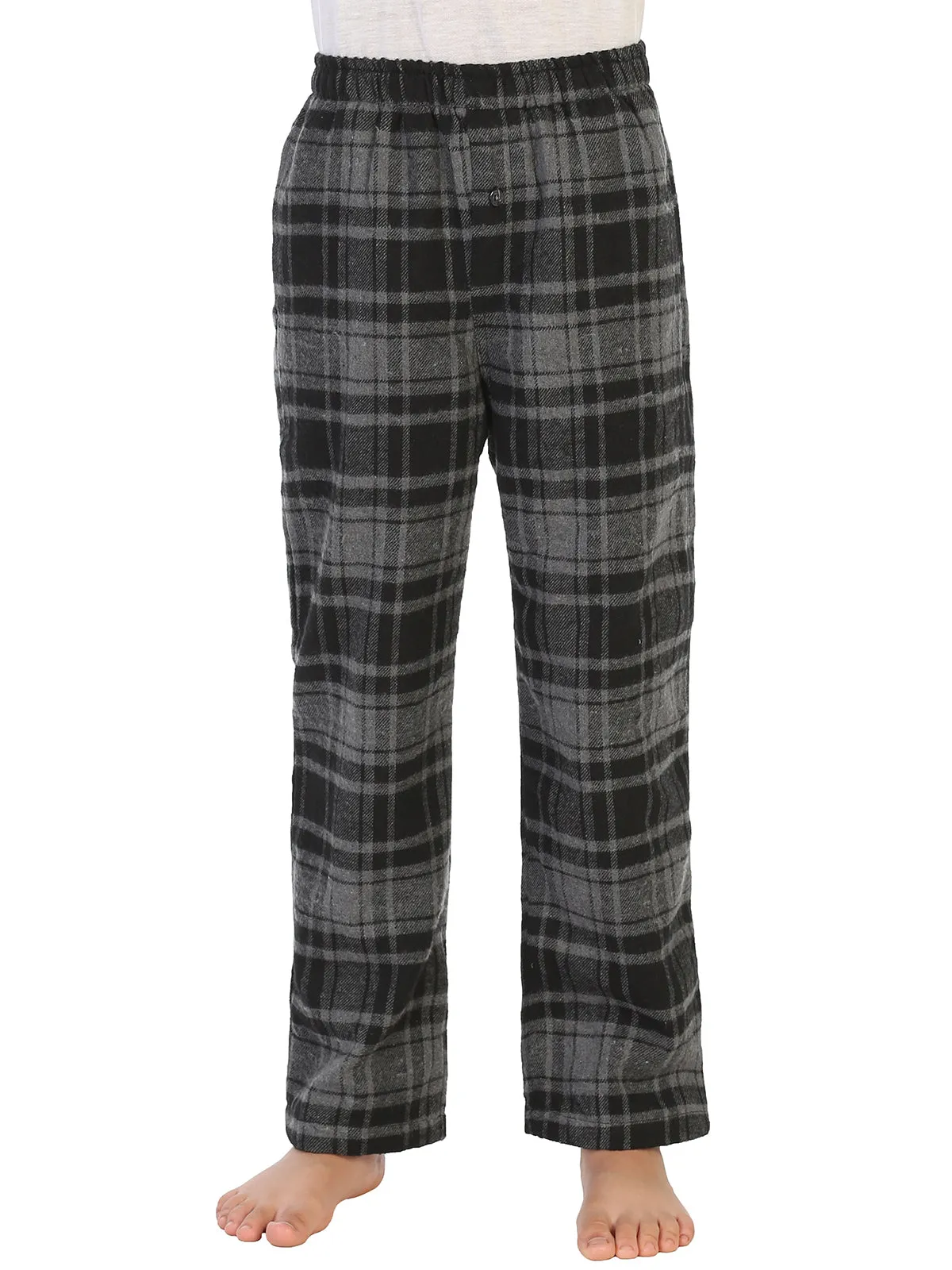 Boy's (8-18) Plaid Flannel Pajama Pants