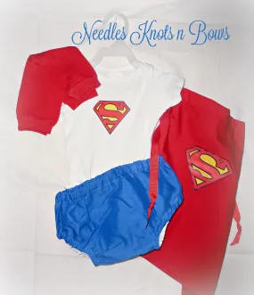 Boys Superman Baby Toddler Halloween Cosplay Costume