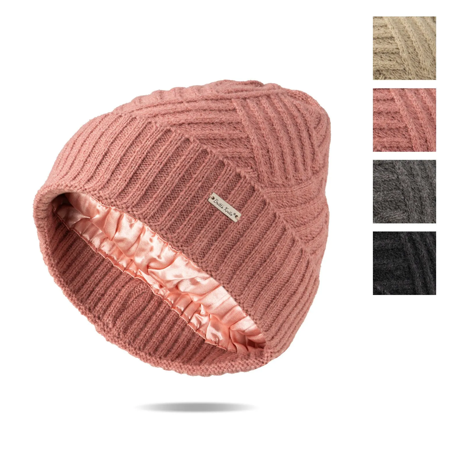 Britt's Knits Satin Lined Beanies