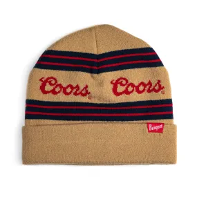 Brixton x Coors Rodeo Knit Beanie - Tan