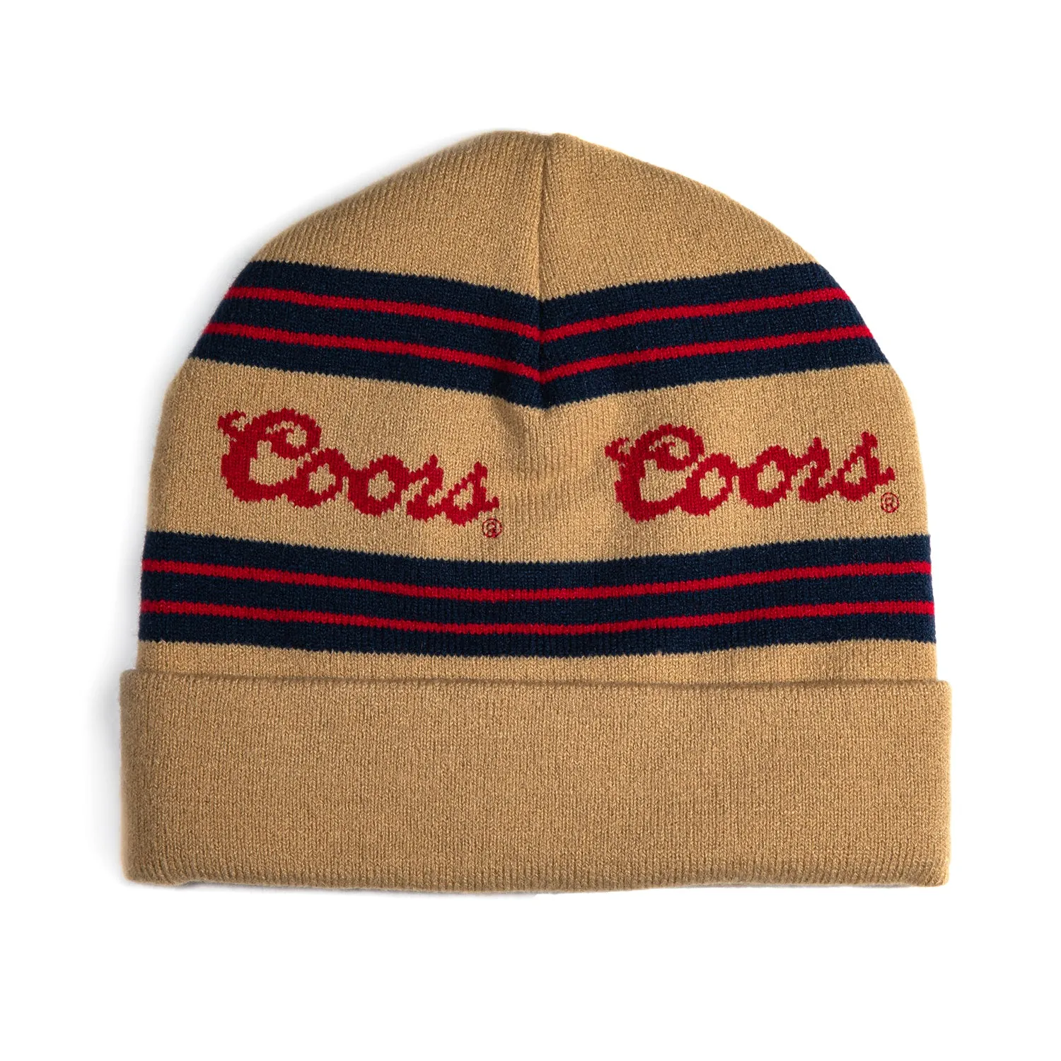 Brixton x Coors Rodeo Knit Beanie - Tan