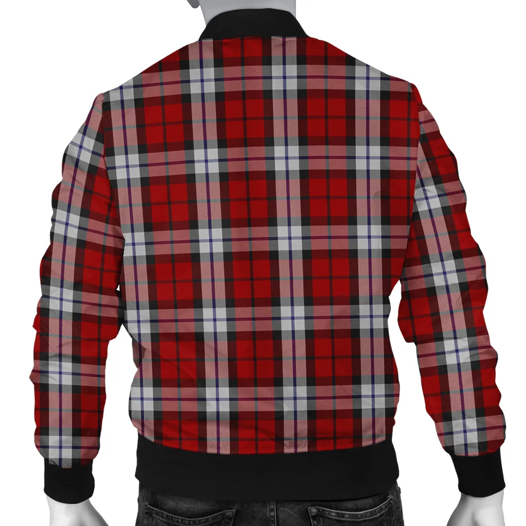 Brodie Dress Tartan Bomber Jacket with Family Crest