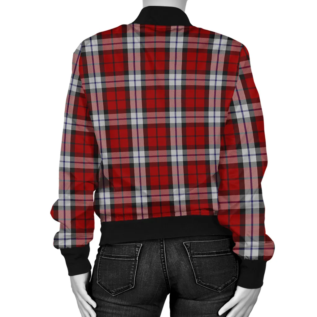 Brodie Dress Tartan Bomber Jacket with Family Crest