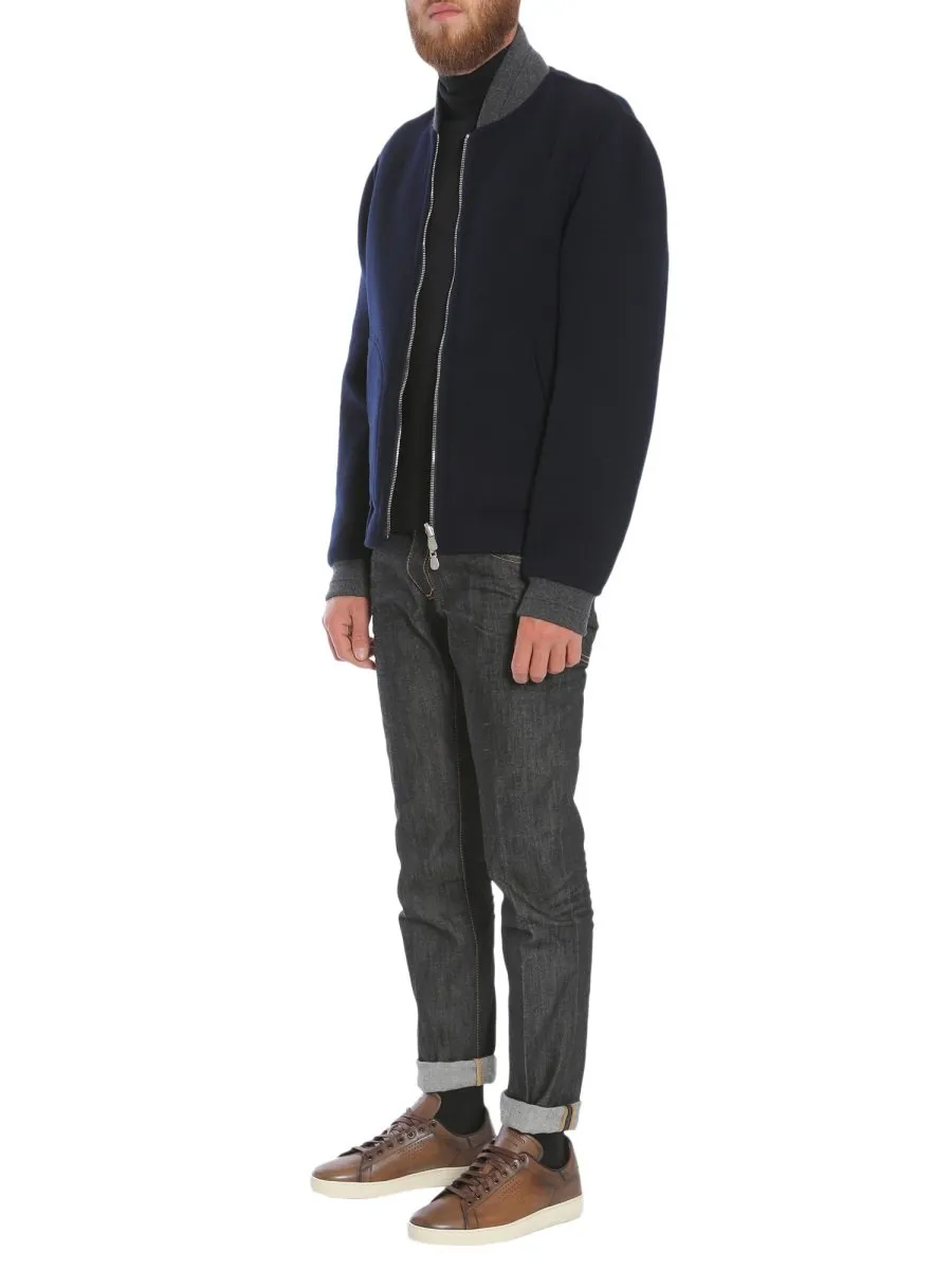 Brunello Cucinelli Reversible Bomber Jacket