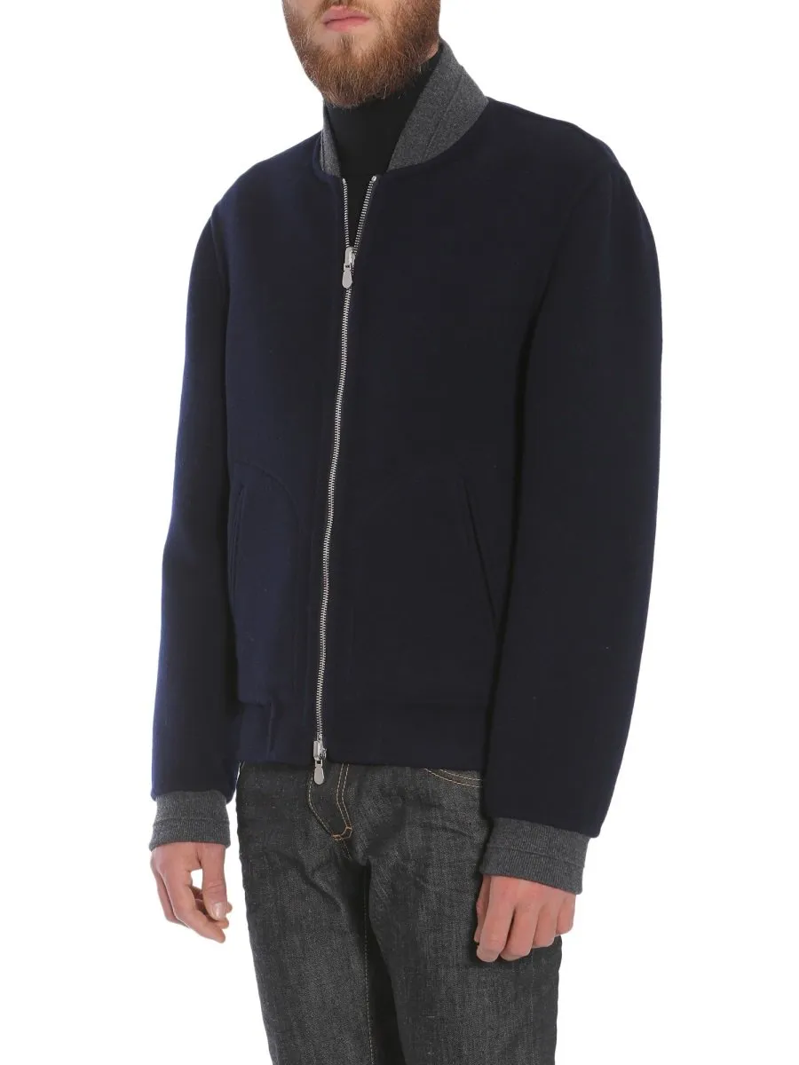 Brunello Cucinelli Reversible Bomber Jacket