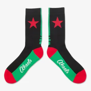 California Flag Star Socks