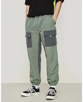 Cargo Pocket Hip Hop Streetwear Casual Style Men Pants