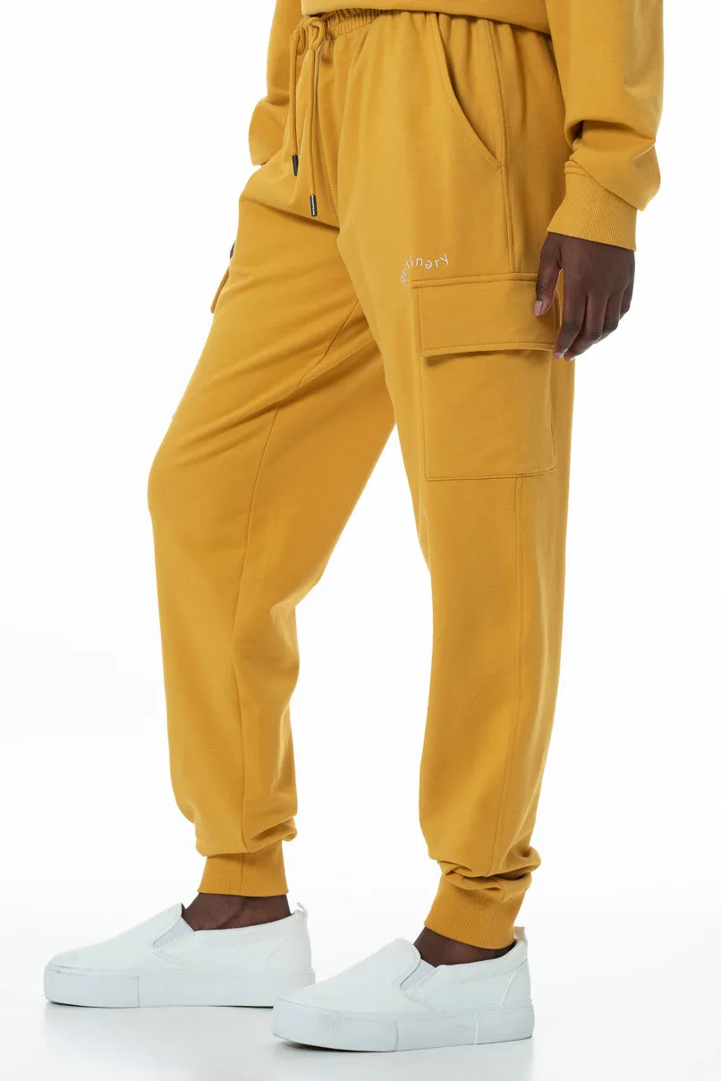 Cargo Track Pants _ 145618 _ Yellow