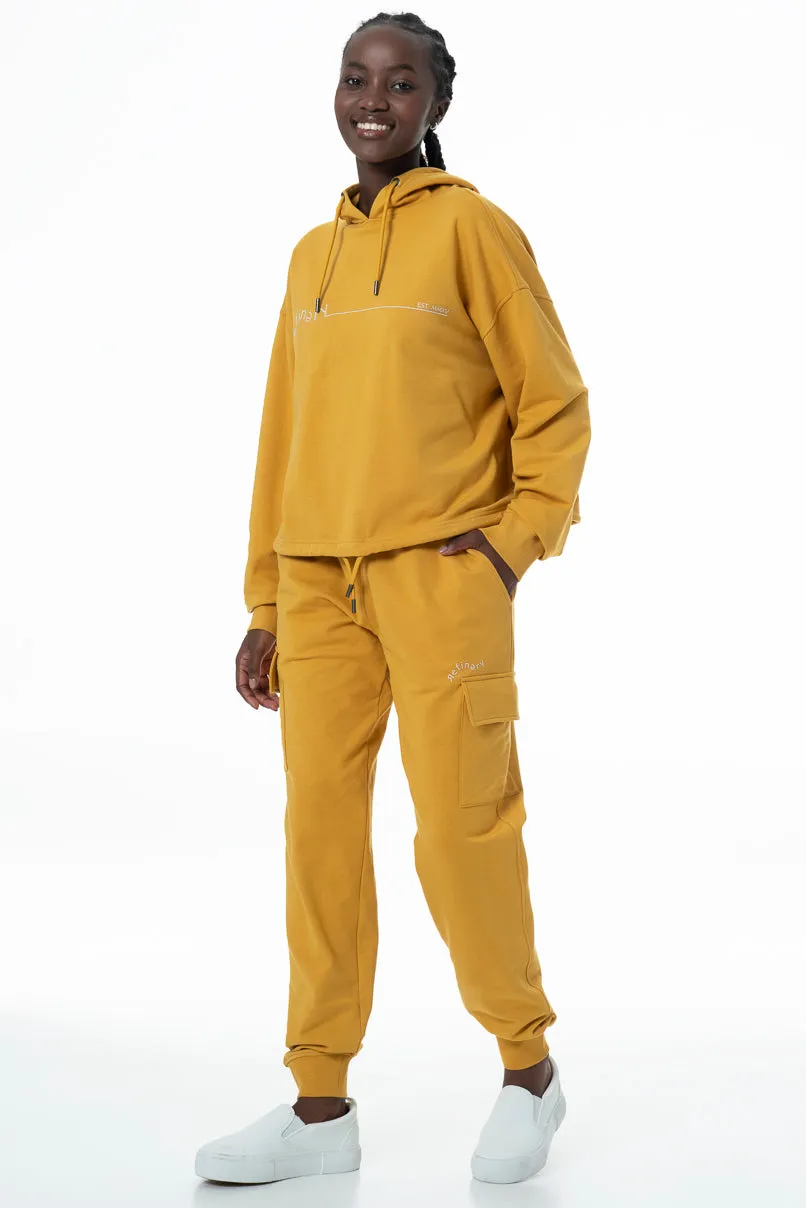 Cargo Track Pants _ 145618 _ Yellow