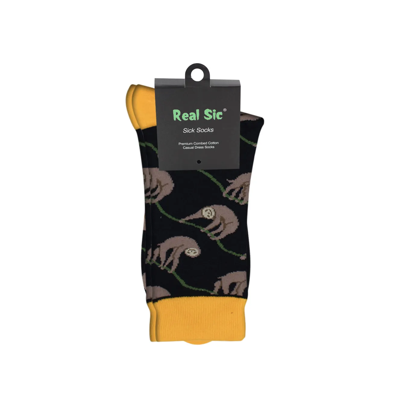 Casual Designer Animal Socks - Sloth - for Men and Women