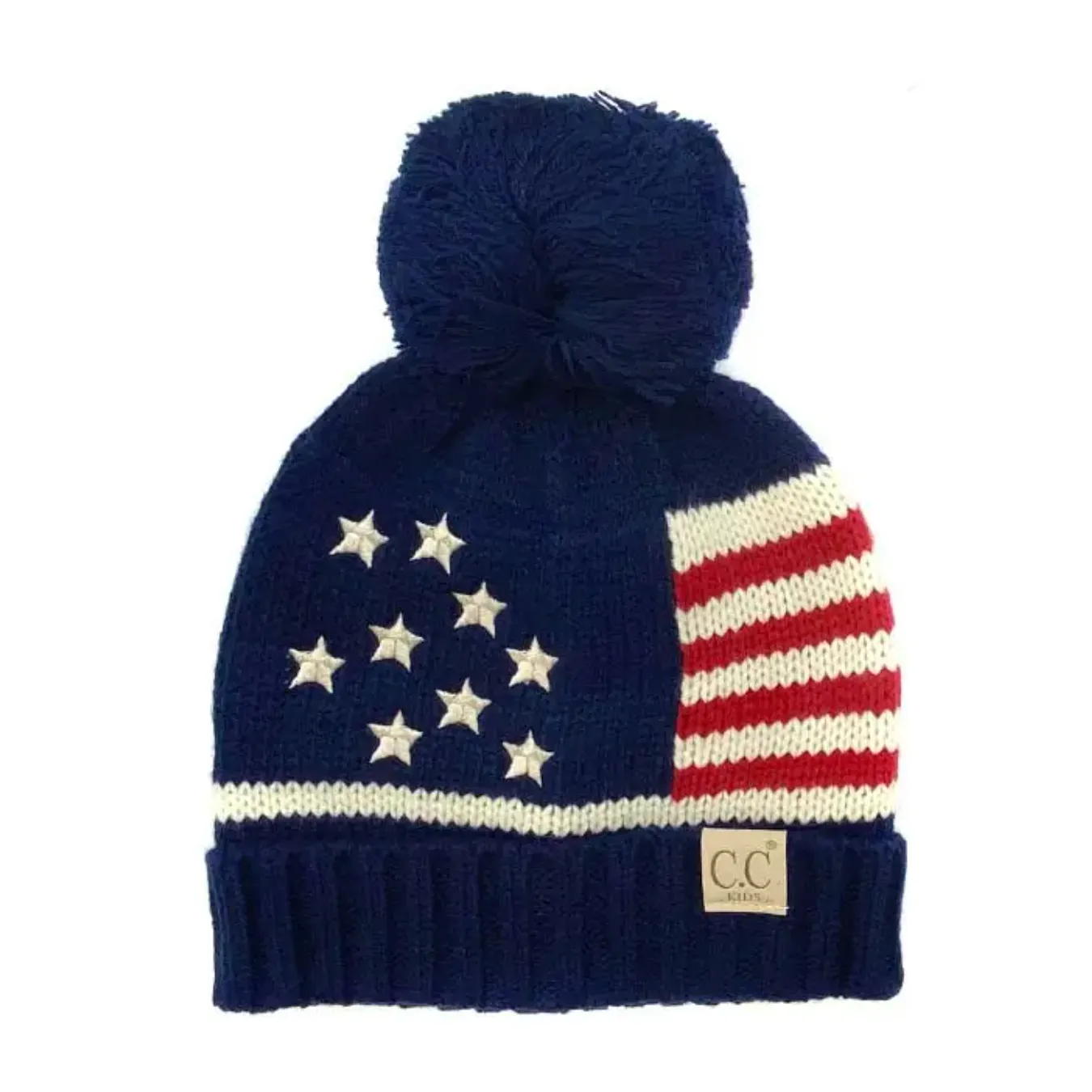 CC Kids' American Flag Hat ( ages 2-6)